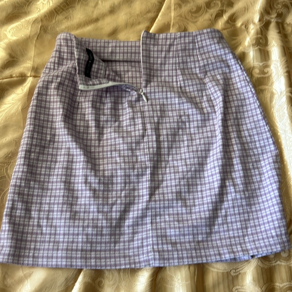 Brandy Melville Purple Mini Skirt. One Size - Picture 5 of 6